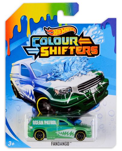 Количка Hot Wheels Colour Shifters Fandango с променящ се цвят на ТОП Цена TYTY0016115N