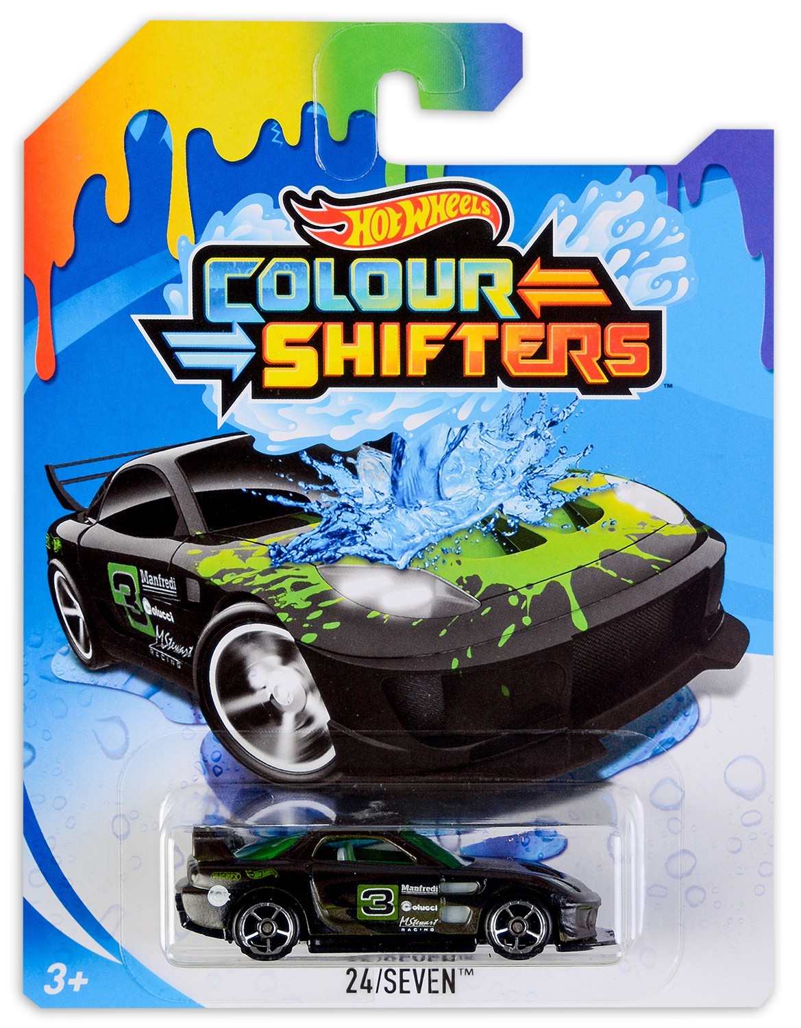 Hot Wheels Colour Shifters Seven Tyty N