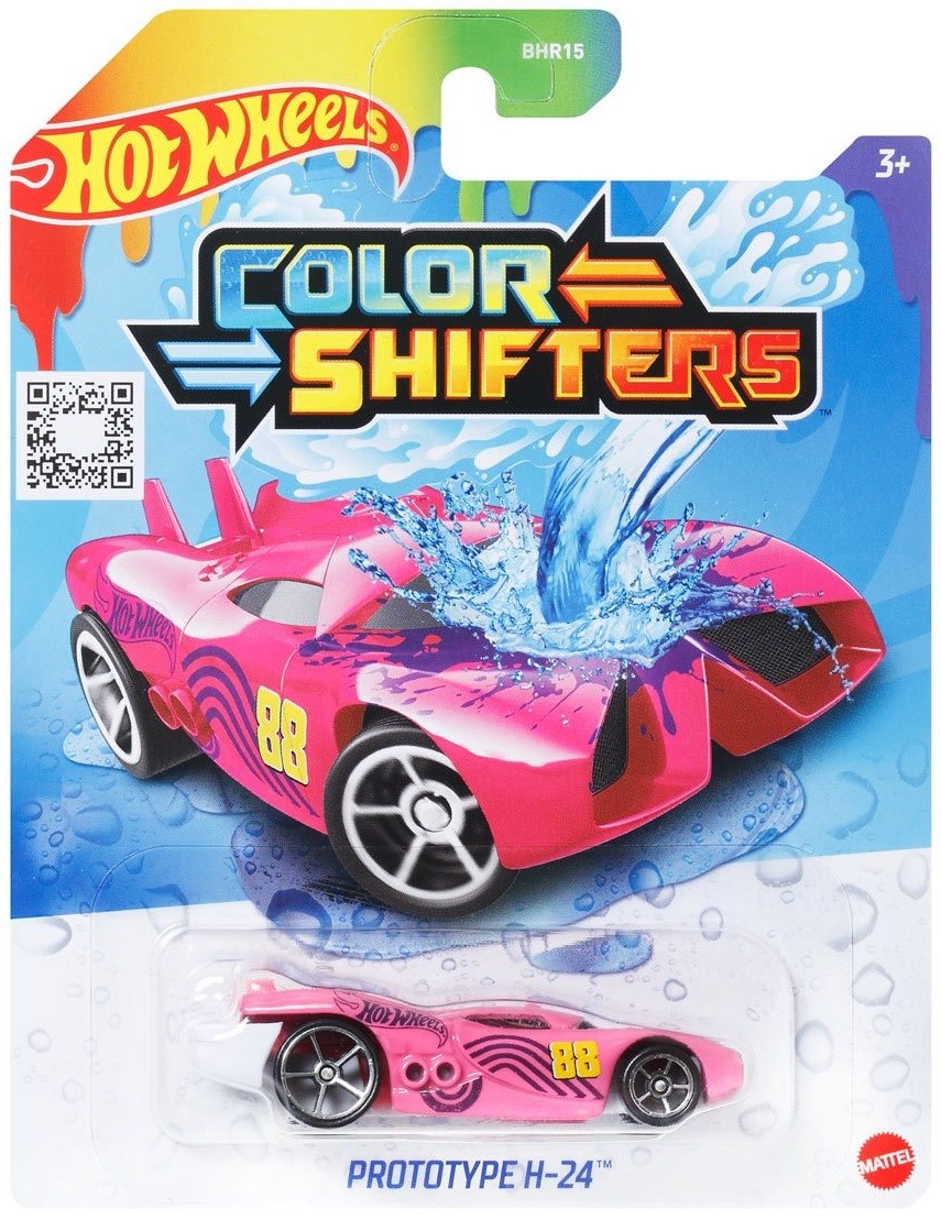 Количка с променящ се цвят Hot Wheels Colour Shifters Prototype H на ТОП Цена