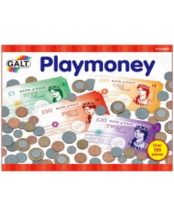 Игрален комплект Galt - Пари и монети за игра