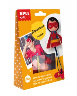 Творчески комплект APLI - Направи си сам супергерой
