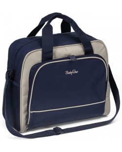 Чанта за количка Babyono - Basic, тъмносиньо и сиво