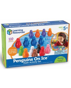 Детска логическа игра Learning Resources - Пингвини върху лед