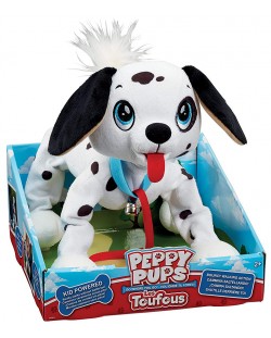 Играчка Peppy Pets - Домашен любимец за разходка, далматинец