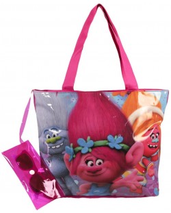 Детска плажна чанта с очила Cerda – Trolls