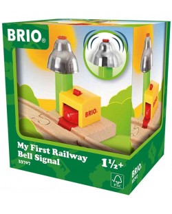 ЖП аксесоар Brio My First Railway - Влаков звънец