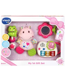 Подаръчен комплект играчки за бебе Vtech - Розов