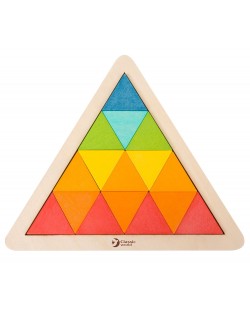 Дървена мозайка Classic World - Триъгълник