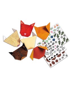 Комплект за оригами Djeco - Животни