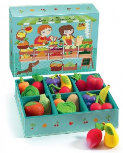 Детски комплект за игра Djeco - Плод и зеленчук