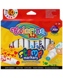 Цветни печати Colorino Kids - във вид на маркери