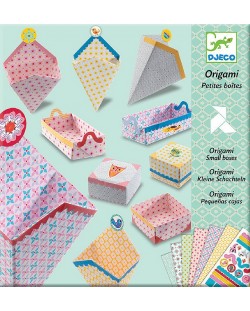 Комплект за оригами Djeco - Малки кутии