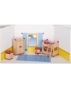 Детска дървена къща Goki - Детска стая