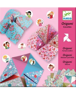 Комплект за оригами Djeco - Гадател на желанията