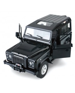 Радиоуправляема количка Rastar - Land Rover Denfender, с отварящи се врати и багажник