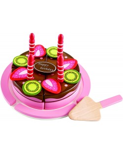 Игрален комплект Hape - Двуетажна торта за рожден ден