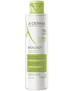 A-Derma Biology Дерматологична мицеларна вода, 200 ml
