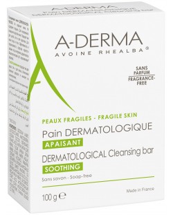 A-Derma Essentiеl Care Дерматологичен почистващ сапун, 100 g