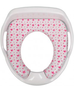 Адаптор за тоалетна чиния Sevi Baby - Розови звезди