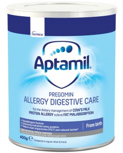 Адаптирано мляко при алергии Aptamil - Pregomin ADC, 400 g