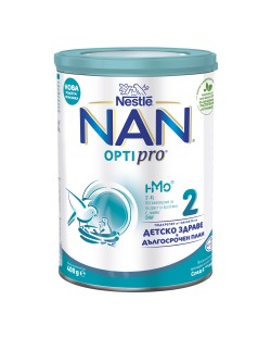 Преходно мляко на прах Nestle Nan - OptiPro 2, опаковка 400 g