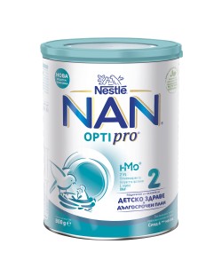 Преходно мляко на прах Nestle Nan - OptiPro 2, опаковка 800 g