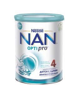 Млечна напитка на прах Nestle Nan - Optipro 4,  опаковка 800 g