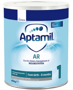 Aptamil AR 1 против повръщане, от 0 до 6-ия месец
