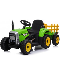 Акумулаторен трактор с ремарке Chipolino - Зелен