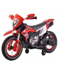 Акумулаторен мотор Moni - Super Moto, FB-6186, червен