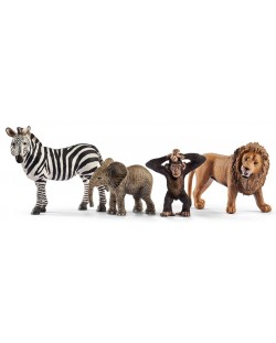 Фигурка Schleich Wild Life - Комплект диви животни