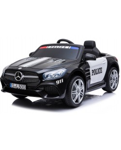 Акумулаторна кола Kikka Boo - Licensed Mercedes Benz SL500 Police, черна