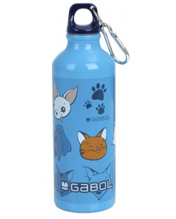 Алуминиева бутилка за вода Gabol Friends - 500 ml