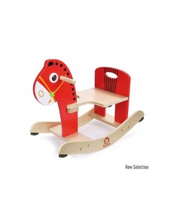Дървена играчка за яздене Andreu Toys - Конче
