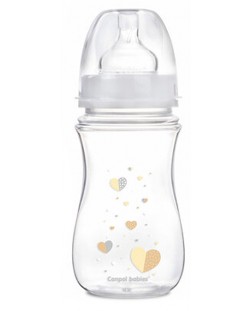 Антиколик шише Canpol - Newborn Baby, 240 ml, бежово