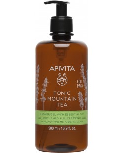 Apivita Tonic Mountain Tea Душ гел с планински чай, 500 ml