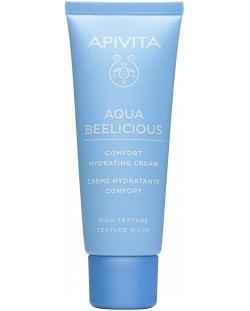 Apivita Aqua Beelicious Хидратиращ крем с богата текстура, 40 ml