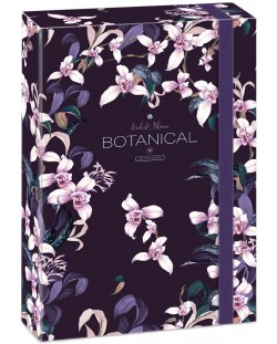 Кутия с ластик Ars Una Botanic Orchid А4