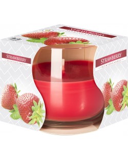 Ароматна свещ в чаша Bispol Aura - Strawberry