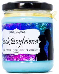 Ароматна свещ - Book Boyfriend, 212 ml