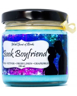 Ароматна свещ - Book Boyfriend, 106 ml