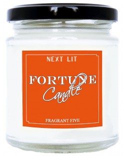 Ароматна свещ с късметче Next Lit Fortune Candle - Fragrant Five, на български