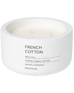 Ароматна свещ Blomus Fraga - XL, French Cotton, Lily White