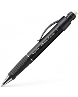 Автоматичен молив Faber-Castell Grip Plus - Черен
