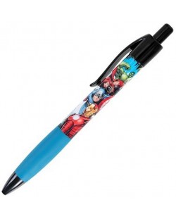 Автоматична химикалка Derform Avengers - синя