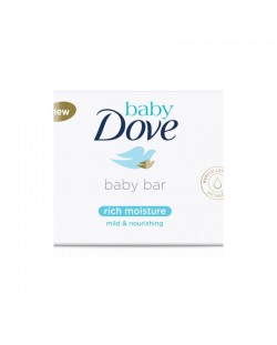 Хидратиращ крем-сапун Baby Dove - Rich Moisture, 75 gr