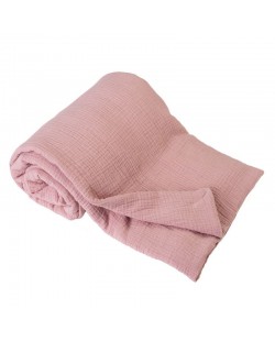 Детско одеяло Baby Matex - Muslin, розово