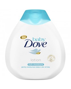 Хидратиращ лосион Baby Dove Rich Moisture - За тяло за нормална до суха кожа, 200 ml