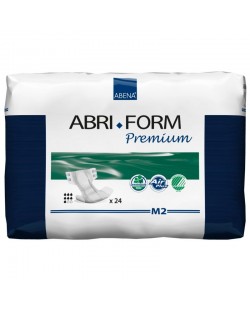 Bambo Nature Еко пелени/памперси за инконтиненция и нощно напикаване Abri-Form Premium, размер M2, 24 броя, 2600 мл.