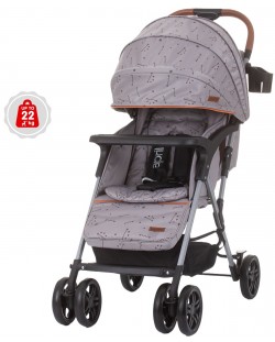 Бебешка лятна количка Chipolino - Ейприл, Графит